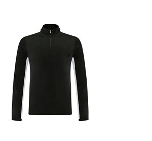 Chaqueta Deportiva de Media Cremallera para Hombre, Transpirable, de Secado Rápido, Manga Larga, para Gimnasio, Running, con Logotipo Personalizado - Product Image 1