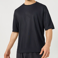 Conjunto de Camiseta y Pantalones Cortos de Dos Piezas para Hombre, Transpirable, Informal, Otoñal, con Logotipo Personalizado, al por Mayor