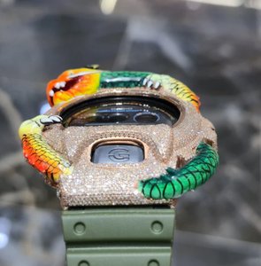 Reloj Mecánico Analógico de Lujo Shreeji Jewels VVS Moissanite de Alta Calidad con Alarma GPS, Resistente al Agua 3BAR, 42MM - Product Image 3