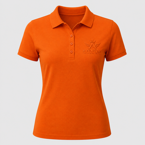 เสื้อโปโลผู้หญิงระดับพรีเมียม เสื้อโปโลสำหรับเล่นกีฬา ผลิตจากผ้าที่ช่วยระบายความชื้น โครงสร้างระบายอากาศได้ดี และยืดหยุ่น - Product Image 6