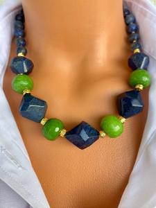 Collier de perles en résine hautement polies, luxe sur mesure, unisexe, tendance, fait main, accessoire de mode, perle, fête, meilleure qualité, Inde - Product Image 2