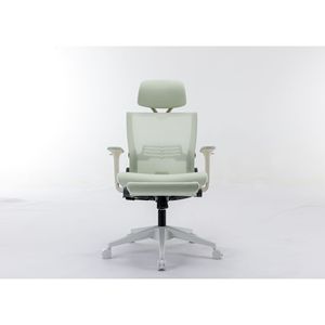 Sedia Ergonomica da Ufficio per Casa con Supporto Lombare Regolabile in Altezza, Poggiatesta e Braccioli Ribaltabili, Seduta di Alta Qualità - Product Image 2