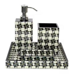 Accesorios de Baño de Resina de Color Claro de la Mejor Calidad, Portavasos, Portacepillos de Dientes, Bandeja, Estándar Alto, para Uso en el Hogar y Hoteles, en Oferta - Product Image 2