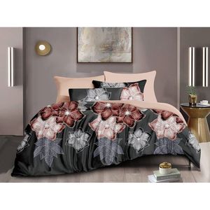 Edredón Romántico de Lujo de Algodón 90x100 Tamaño Queen, Ropa de Cama Suave y Cálida para Hotel y Hogar, Temporada de Invierno, Relleno de Poliéster - Product Image 1