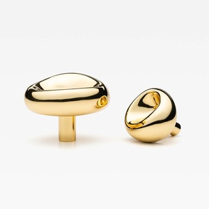 Modern Creative <b>Antique</b> Bronze Solid <b>Brass</b> Oval Shape <b>Knob</b> for Furniture Kitchen Cabinet Closet <b>Door</b> Dresser Wall Hook Bedroom - Product Image 6