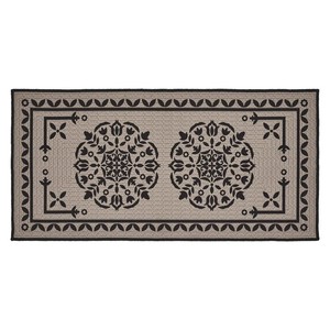 Tapis de bain rectangulaire classique avec dos antidérapant en caoutchouc, design tissé en polypropylène, pour usage domestique - Product Image 4
