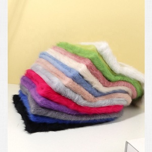 Venta al por mayor de lujo Mohair Knit Beanie Hat para las mujeres suave Fuzzy Warm Winter Cap Fluffy Slouch Beanie logotipo personalizado OEM ODM - Product Image 5