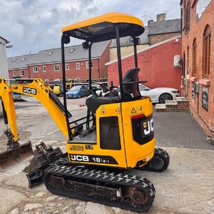 Mini-excavatrice sur chenilles JCB d'occasion |   Machine de terrassement hydraulique 4 tonnes avec moteur et pompe Koop haute performance, prête à être expédiée - Product Image 1