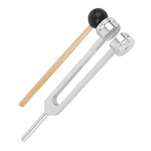 Diapasón de Acero Inoxidable de 128Hz, Martillo de Reflejos, Terapia de Sonido, Alivio del Estrés, Herramienta de Masaje Vibratorio para Hospital - Product Image 1