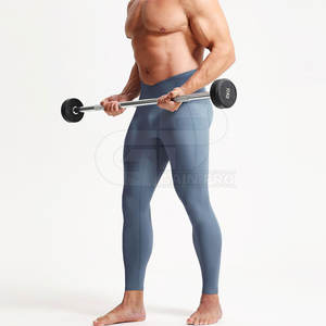 Pantalons de compression pour hommes, tissu extensible léger, conçus pour les entraînements en salle de sport, la course à pied, l'entraînement et la remise en forme de haute performance - Product Image 5