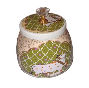 Multipurpose Metal Mini <b>Jar</b> For Home And Office Use Vintage Design Metal <b>Small</b> <b>Jar</b> For Stylish Storage - Product Image 3