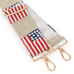 Beaded Shoulder Strap Seed Bead Purse Handle Crossbody Bag Belt Game Day Sports Team <b>Accessory</b> Replacement Sash <b>Handbag</b> Supplies - Product Image 5