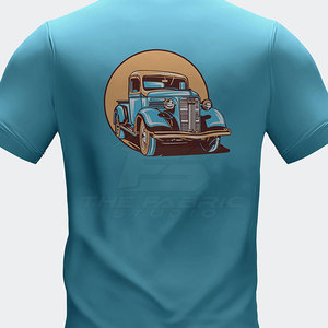 Camisetas DTF de Poliéster/Algodón Premium de Diseño Personalizado - Secado Rápido, Ecológicas, Transpirables, Cómodas para Uso Diario, Directo de Fábrica - Product Image 5