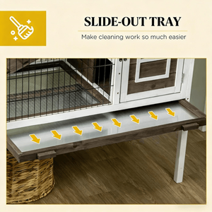 กรงเล่นสำหรับสัตว์เลี้ยงขนาดเล็ก บ้านและเฟอร์นิเจอร์สำหรับสัตว์เลี้ยง - Product Image 4