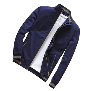 Men's Black Bomber <b>Jacket</b> <b>With</b> Sherpa <b>Lining</b> Zipper Closure Stand Collar Casual Winter Wear Thick <b>Fleece</b> Windproof Coat - Product Image 5