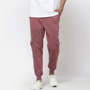 <b>Men</b> Sweatpants Comfortable Gym Bottom <b>Men's</b> Pants Washed Design <b>For</b> Daily Sweat pant - Product Image 2
