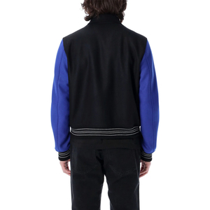 Chaqueta Bomber Universitaria Bordada Personalizada, Chaqueta de Béisbol Universitaria con Letras Bordadas en Lana, Chaqueta de Equipo, Fabricante OEM al por Mayor - Product Image 2