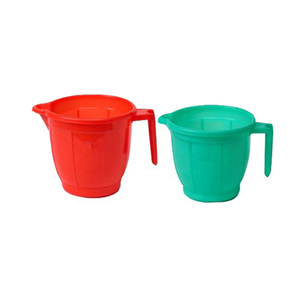 1L & 1.5L Eco Friendly <b>Plastic</b> <b>Mugs</b> from India Injection Modled in Solid Colors and Customized Designs for Bathroom Use - Product Image 3