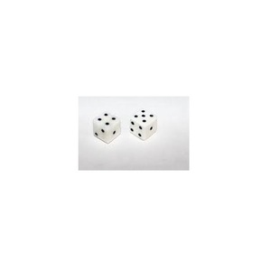 Producto 100% Natural, Dados de Hueso de Búfalo para Juegos de Mesa, Proveedor Mayorista, Dados de Hueso para Juegos, Seis Caras, Color Blanco - Product Image 3