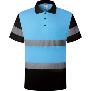 Polo de sécurité haute visibilité de qualité industrielle, séchage rapide, fabricant d'uniformes haute visibilité - Product Image 4
