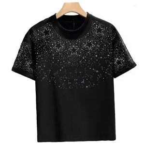 Camisetas de Hombre con Pedrería a Precio Razonable, Última Moda, Alta Calidad, Antiarrugas, Camisetas de Tendencia con el Mejor Diseño - Product Image 1
