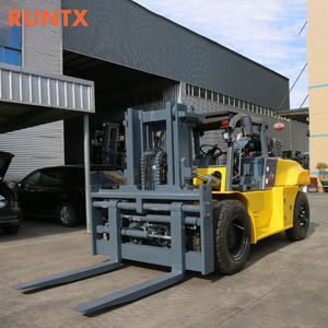 Дизельный вилочный погрузчик RUNTX с опциональным двигателем, 10-12 тонн, с функцией Container Master и передними двойными шинами - Product Image 1