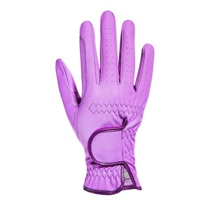 Gants de conduite en cuir rose à doigts entiers avec fermeture auto-agrippante pour femmes, usage extérieur, antidérapants, style été - Product Image 6