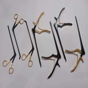 Pinces chirurgicales orthopédiques Codman Karison & Cushing pour la glande pituitaire, noires et dorées, 7 pièces, par Mahfooz Instruments - Product Image 1