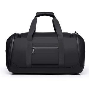 Large Capacity Black Duffle <b>Bag</b> Waterproof Travel Gym Weekender <b>Overnight</b> <b>Bag</b> For <b>Men</b> Women Custom Design Duffle <b>Bags</b> - Product Image 1