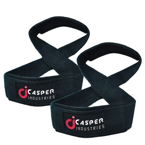 High Quality Weight Lifting Strap Comfortable And Adjustable F8 Straps/Customized Top Selling Figure 8 Straps Padded <b>Str</b>... - Product Image 3