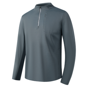 Camiseta Deportiva 2026 para Gimnasio, Cuello Redondo, Secado Rápido, Transpirable, 100% Poliéster, Cierre de Cremallera, Manga Larga, Sublimación Personalizada, para Hombre - Product Image 6