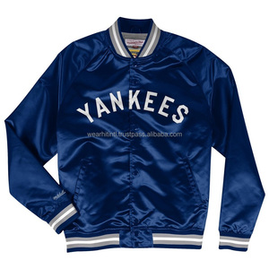 Veste en Satin personnalisée, conception populaire, haute qualité - Product Image 1