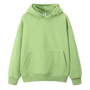 Plus Size Mens <b>Oversized</b> <b>Hoodie</b> Cotton <b>Fleece</b> Casual Pullover Hooded Sweatshirt Custom Logo Pocket Design Streetwear Hoodies - Product Image 6