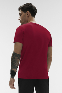 เสื้อยืดแขนสั้นผู้ชายคลาสสิกสีทึบแฟชั่นลำลองเสื้อยืดคอกลมน้ำหนักเบาเสื้อฤดูร้อน - Product Image 2