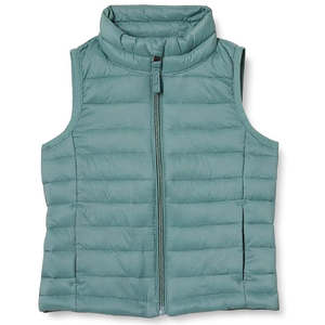 Chaleco Acolchado de Alta Calidad para Hombre, Diseño OEM, Cuello en V, Cierre Completo, Sin Mangas, Estampado de Leopardo, Informal, para Invierno - Product Image 2