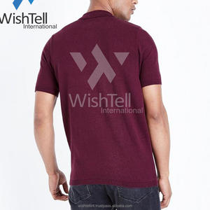 Venta al por mayor de los hombres de moda Casual de manga corta para Polo Top africano impreso cuello Casual camiseta - Product Image 2