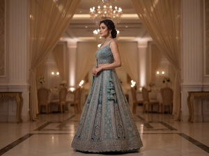LSHT105 Plus Size Ball Gown <b>Wedding</b> Dress Sweetheart Neckline Cathedral Train Embroidered Fabric Maternity Support Backless - Product Image 1