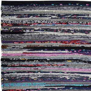 Tapis réversible floral 100% coton tissé à la main ferme rustique 24x36 matériau recyclé pour tapis de sol classique salon chambre - Product Image 2