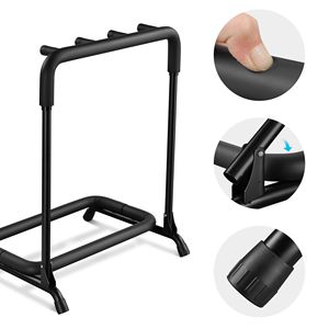 Multi-Guitar Folding <b>Stand</b> 3-Hold <b>Musical</b> <b>Instrument</b> <b>Stand</b> - Product Image 5