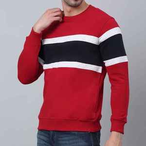 Winter Men Zipper-Up Sweatshirt Polyester/Cotton Fleece Solid Breathable Embroidered Plain Dyed Eco-Friendly Best Quality - Product Image 1