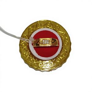 22k Solid Gold <b>Ring</b> For Women Authentic Handcrafted Ethnic Indian Jewelry Genuine Fancy Party Bridal Wear <b>Statement</b> Piece - Product Image 1