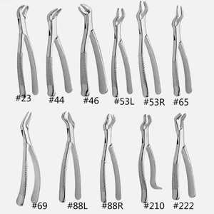 Ensemble de forceps d'extraction dentaire orthopédiques de qualité supérieure, 11 pièces, instruments chirurgicaux vétérinaires en acier inoxydable, qualité PK - Product Image 6