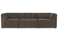Canapé modulaire en tissu Sageliving, élégant, de haute qualité, moderne, 3 places, sur mesure, meubles de salon