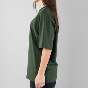 OEM High Quality Men Heavyweight 100% Cotton Oversized Unisex Plain Blank Drop Shoulder Boxy <b>Tshirt</b> Women Tees Manufacturer - Product Image 3