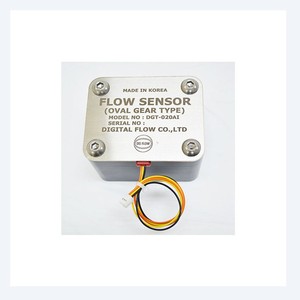 เซ็นเซอร์วัดการไหลของน้ำแบบดิจิตอล ยี่ห้อเกาหลี DGT-020AI รุ่น Oval Gear Flow Sensor วัสดุอะลูมิเนียม PT 3/4 เกลียวใน - Product Image 3