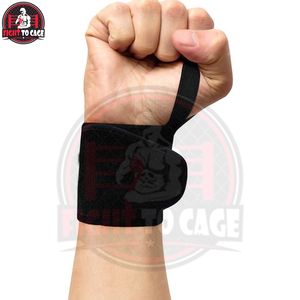 Good Supplier Fully Customized Made OEM ODM Service Black Color New Arrival New Trendy weightlifting hand <b>wrap</b> Wholesale Rate - Product Image 2