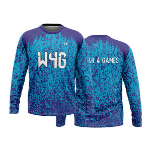 เสื้อยืดออกกำลังกายผู้ชาย W4G แบบเย็บพิเศษไร้ตะเข็บ แขนยาว ยืดได้สี่ทิศทาง น้ำหนักเบา เป็นมิตรกับสิ่งแวดล้อม แห้งเร็ว ทรงเข้ารูปเรียบง่าย - Product Image 4