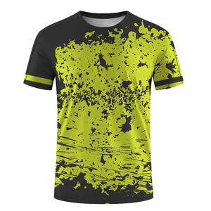 เสื้อยืดพิมพ์ลายผ้าฝ้าย 100% รับผลิตแบบ OEM ODM คุณภาพพรีเมียม ขายส่งจำนวนมาก ผลิตเสื้อผ้าแบบซับลิเมชั่นทรานเฟอร์พิมพ์ - Product Image 3
