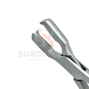 Forceps médical en acier inoxydable pour maintenir les os, instrument chirurgical orthopédique pour l'alignement et la fixation des os en cas de traumatisme par Blush Surgical - Product Image 2