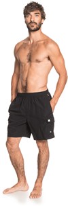 OEm Custom <b>Swimsuit</b> Beach Bathing Suit Board <b>Short</b> Sublimated Men's Black Cargo <b>Shorts</b> 50+UPF Moisture wicking Polyester/Spandex - Product Image 2